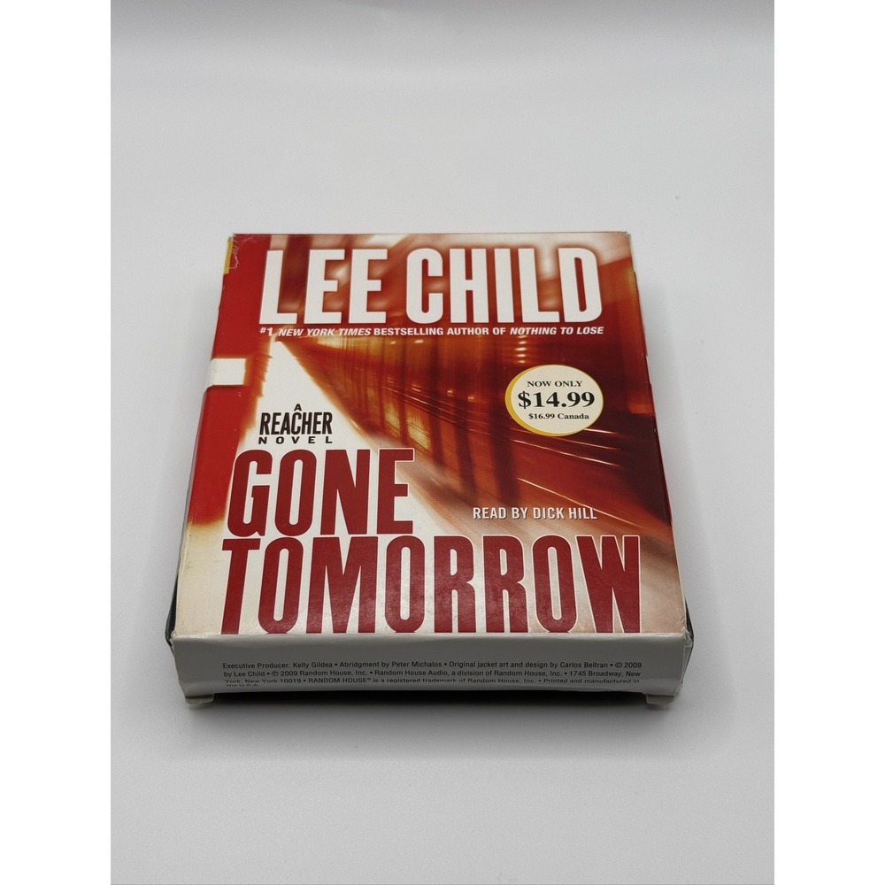 Lee Child Gone Tomorrow Jack Reacher Book 13 Random House Audio CD Dick Hill